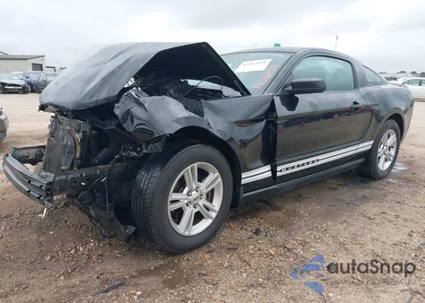2012 Ford Mustang V6 из США, поврежденный, VIN 1ZVBP8AM2C5251112